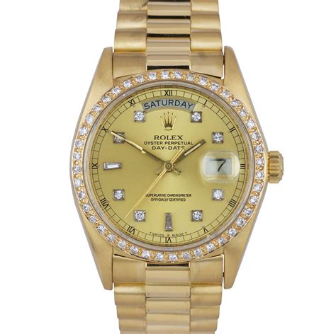 rolex 18kt president 36mm watch